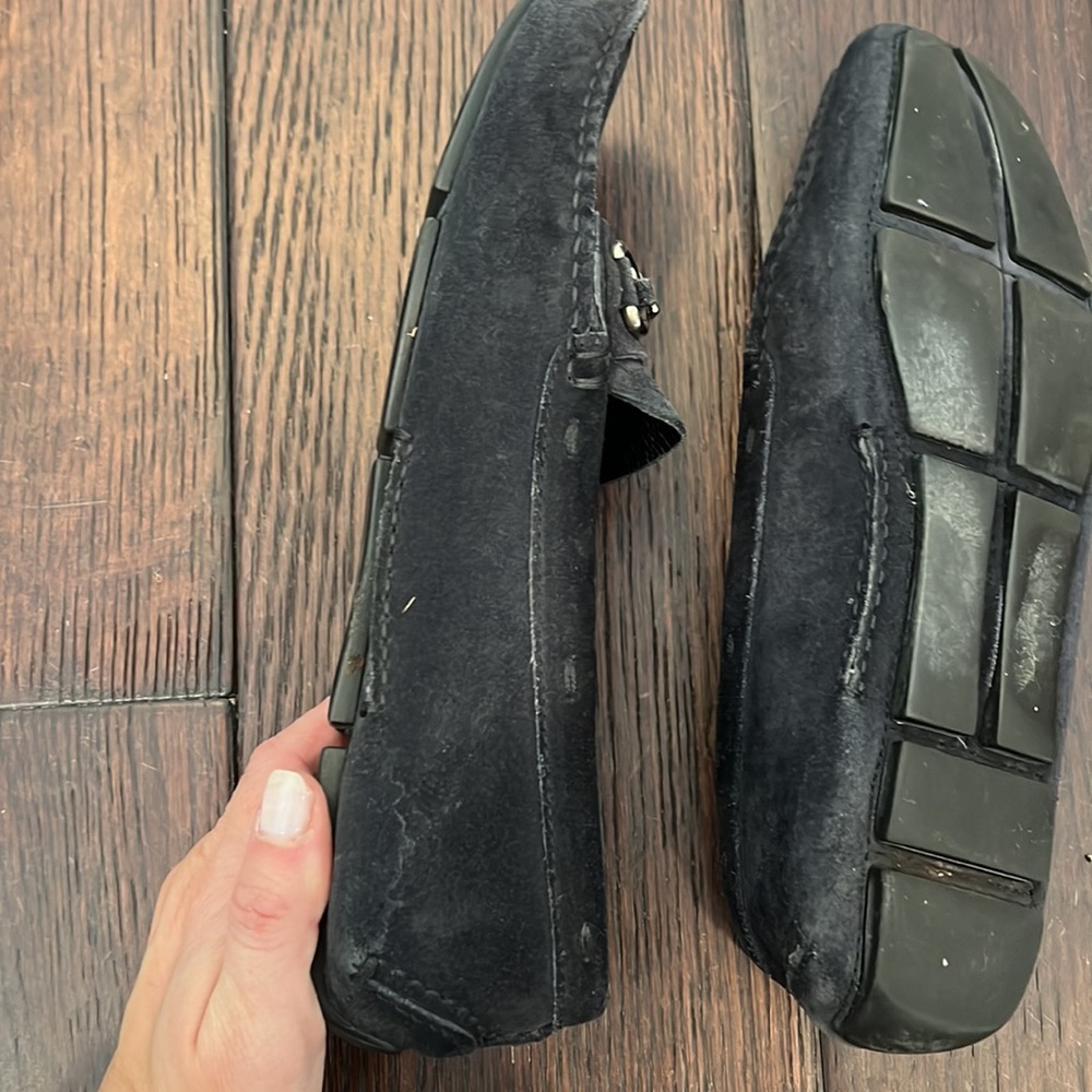Basically new- Prada loafers black suede - Picture 3 of 4